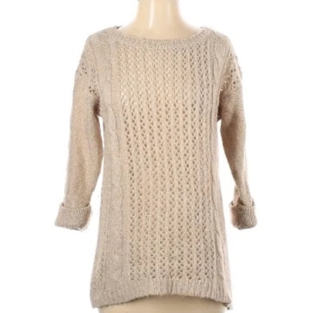 Aqua Pullover Sweater. Sz S